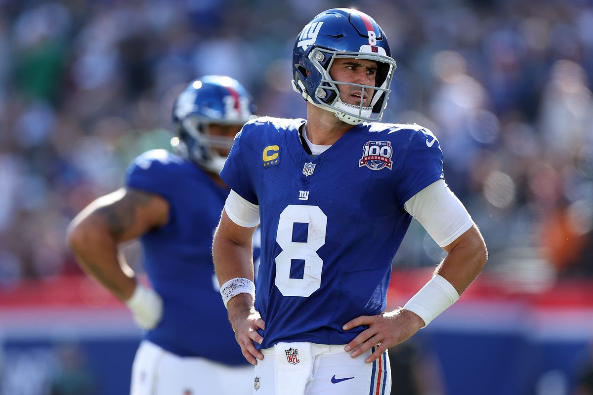 New York Giants Bench Daniel Jones